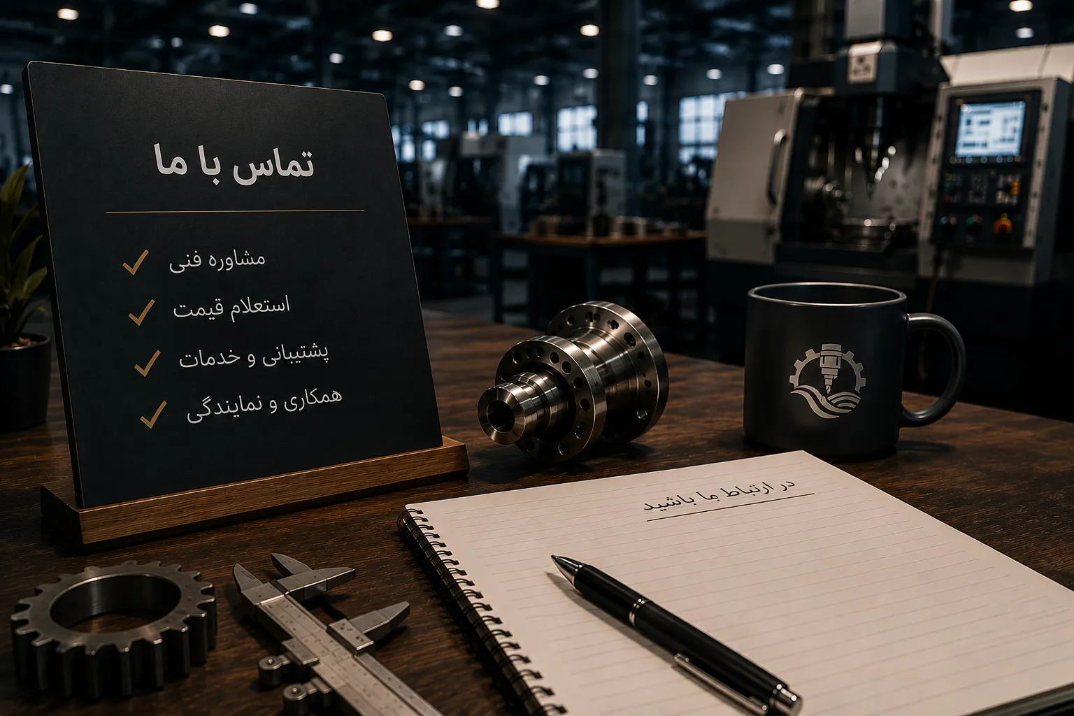 شرکت هزاره کالا دانش اروند - تماس با ما